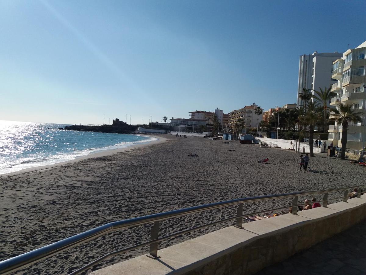 Playa Torrecilla Piscina Centro 2 Habitaciones Nerja Exterior foto